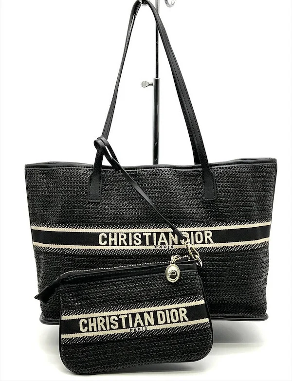 Сумка DIOR s-34 — Молочный, Черный — основной вид