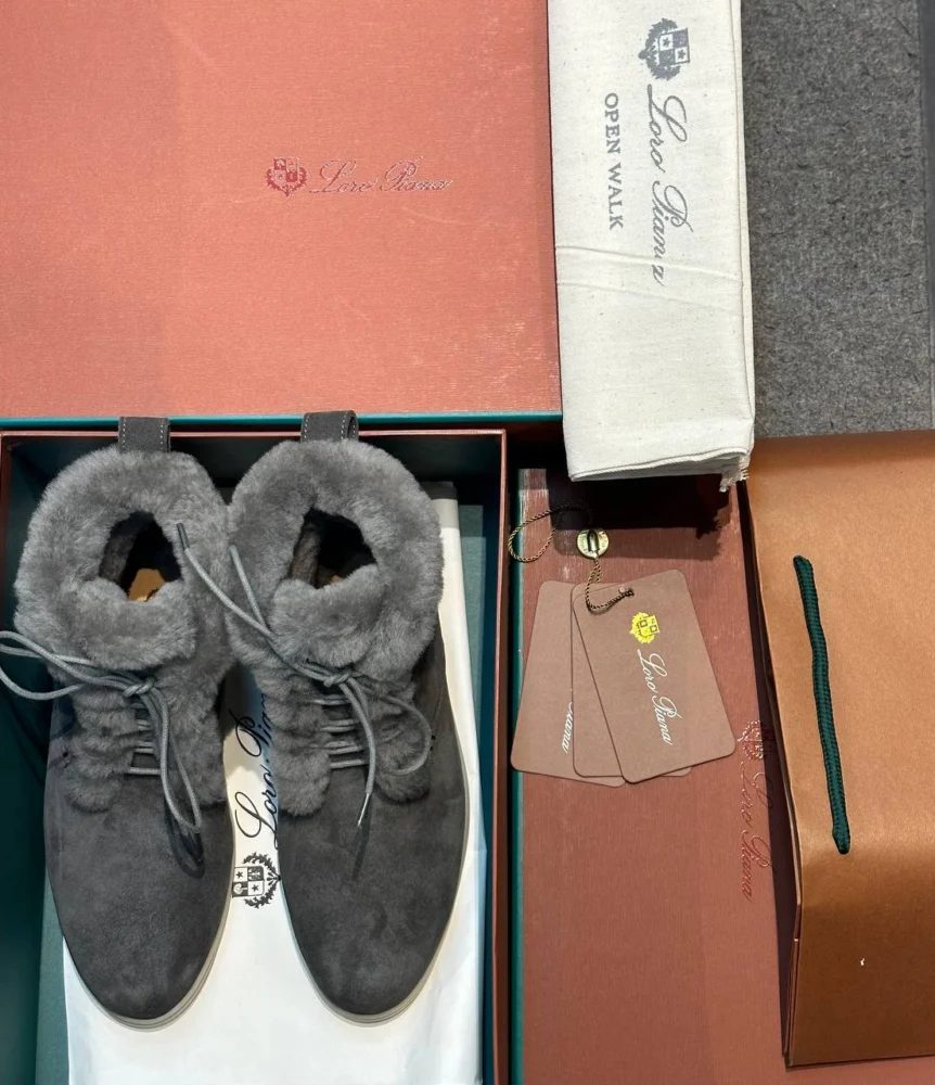 Обувь LORO PIANA 2 — Серый — дополнительный вид