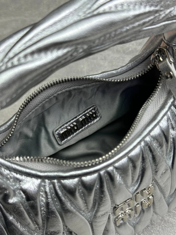 MIU MIU 40 — Серебристый — дополнительный вид