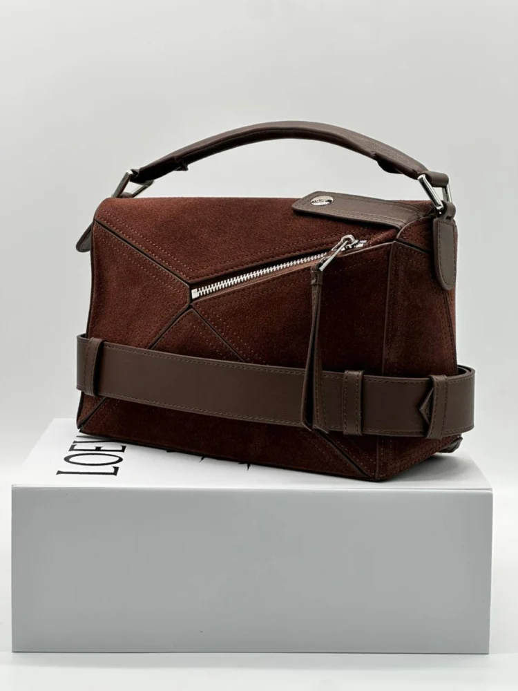 Сумка LOEWE z-435 — Коричневый — дополнительный вид