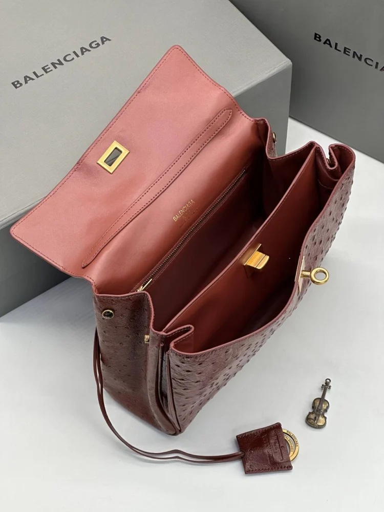 BALENCIAGA 10010 — Бордовый — дополнительный вид