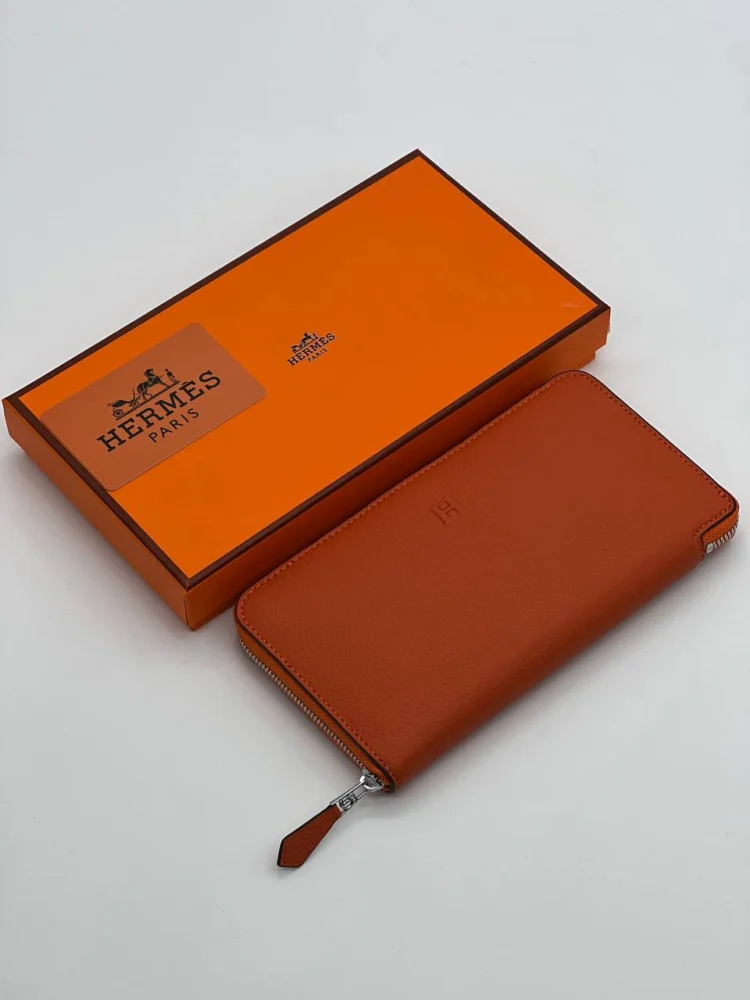 Кошелек HERMES 9 — Рыжий — основной вид