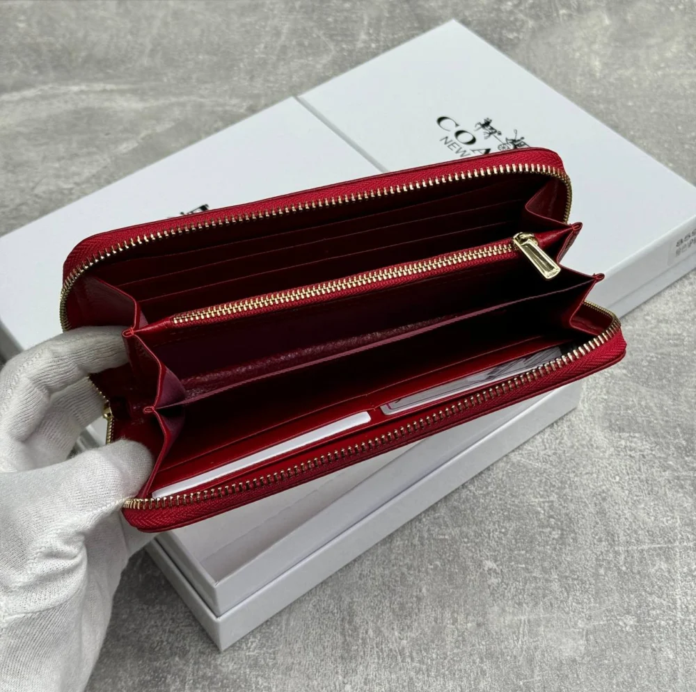Кошелёк COACH 2 — Красный — дополнительный вид