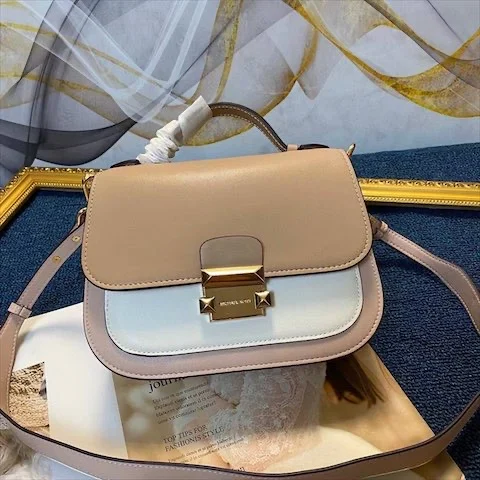 Сумка MICHAEL KORS z-319 — Бежевый, Белый — основной вид
