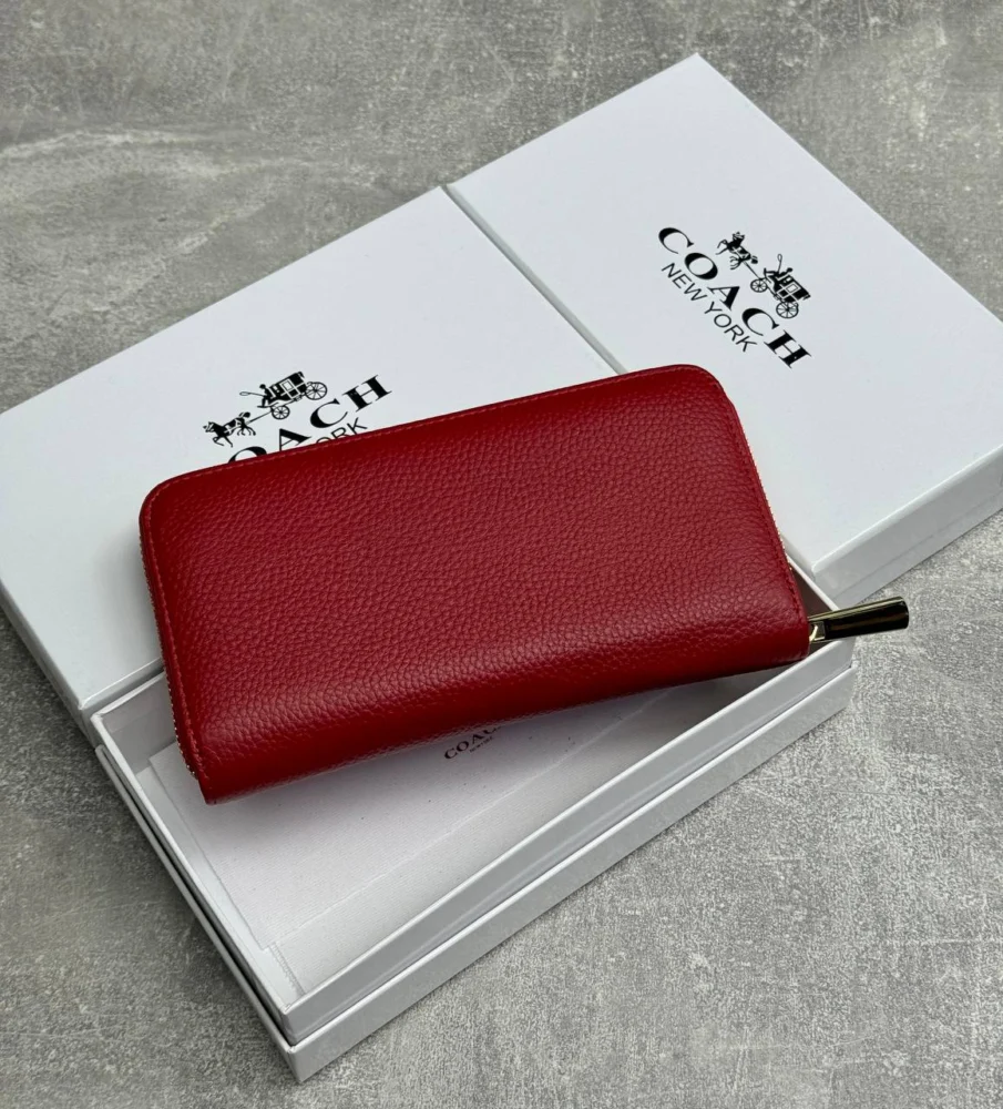 Кошелёк COACH 2 — Красный — дополнительный вид