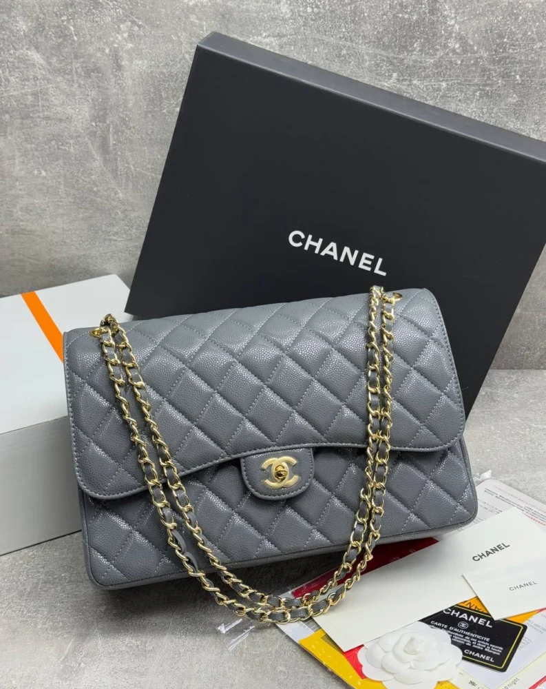 Сумка CHANEL 9 — Серый — основной вид