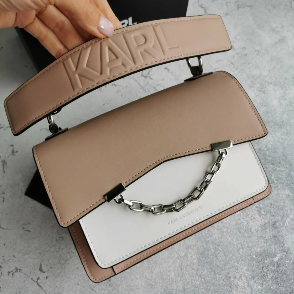 Сумка KARL LAGERFELD 3 — Бежевый, Белый — дополнительный вид