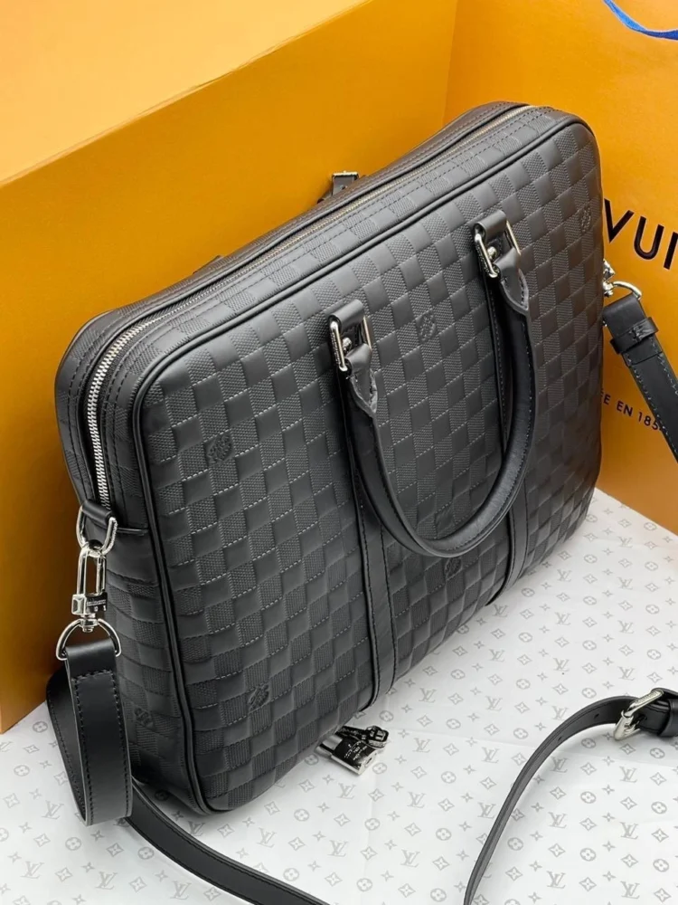 Сумка Louis Vuitton 12 — Серый, Черный — дополнительный вид