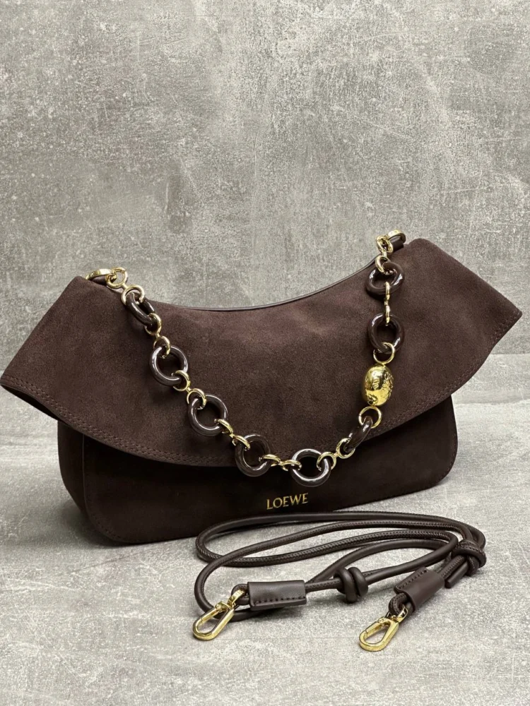 Сумка LOEWE 17 — Коричневый — основной вид