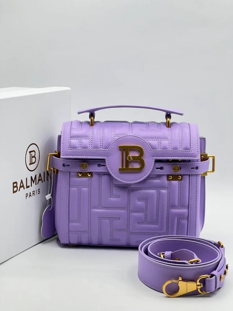 Сумка BALMAIN 18 — Фиолетовый — основной вид