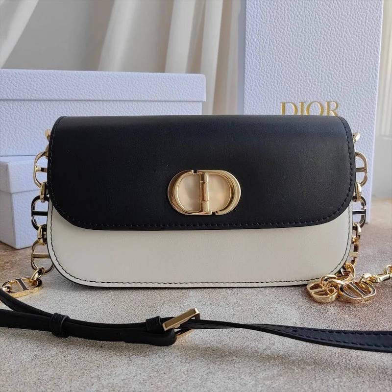 Сумка DIOR s-37 — Молочный, Черный — основной вид