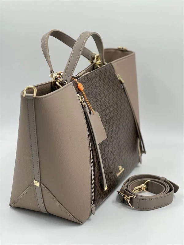 Сумка MICHAEL KORS z-54 — Бежевый, Коричневый — дополнительный вид